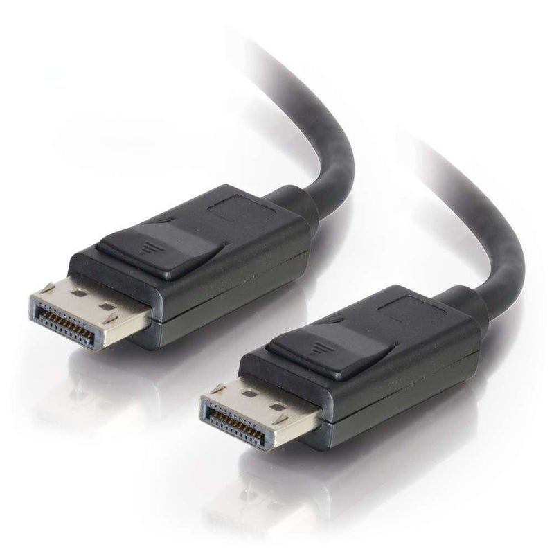 C2G كابل عرض C2G Legrand DisplayPort 1.2 ذكر إلى ذكر، كابل عرض أسود، كابل عرض رقمي بطول 35 قدم، 8k Display Port، 1 قطعة، C2G 54405 - Image 1